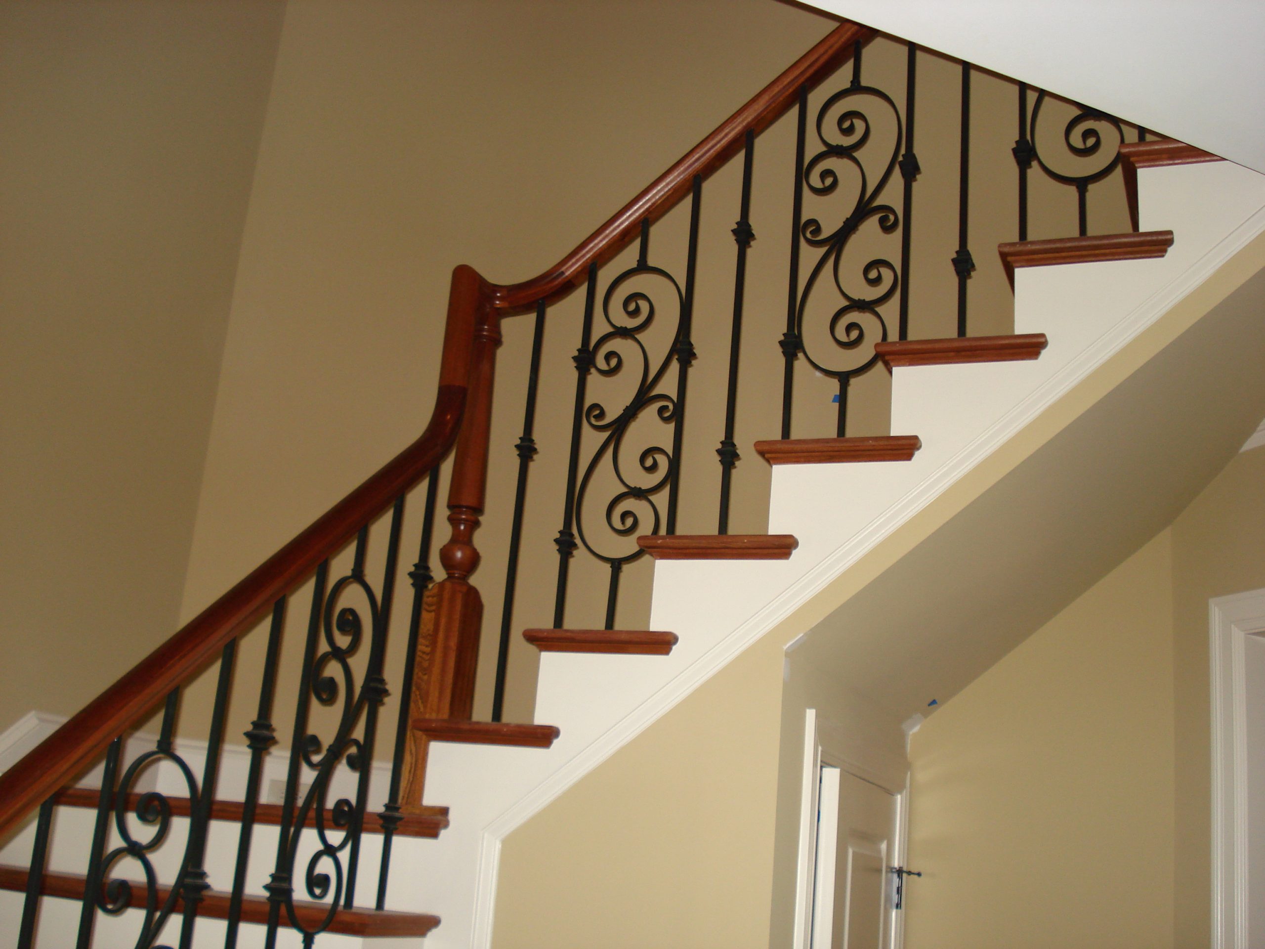 Stunning Scrolled Staircase in Charlotte, NC