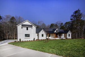 Modern Farmhouse Huntersville Davidson NC custom home builder