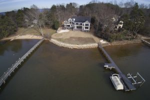 Lakefront Oasis luxury custom home builder Lake Norman NC